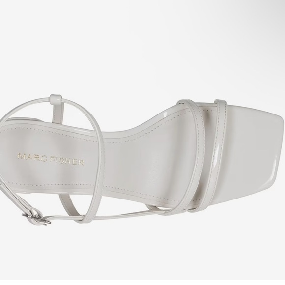 Marc Fisher Jeci Sandal, Ivory, Size 7M, NIB - Picture 3 of 4